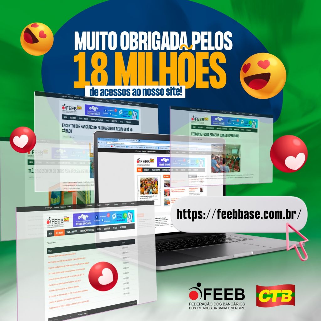 18 milhoes de acessos ao site 0e3a1