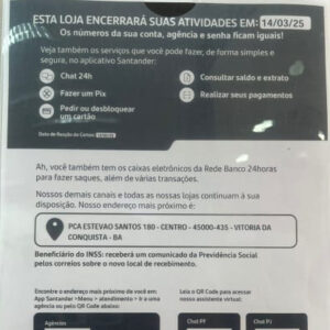 fechamento santander itapetinga f29a7