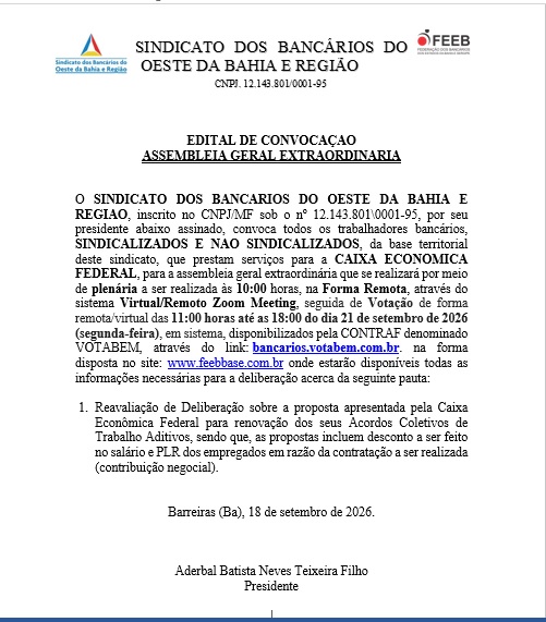 18.9 edital caixa oeste de3ee
