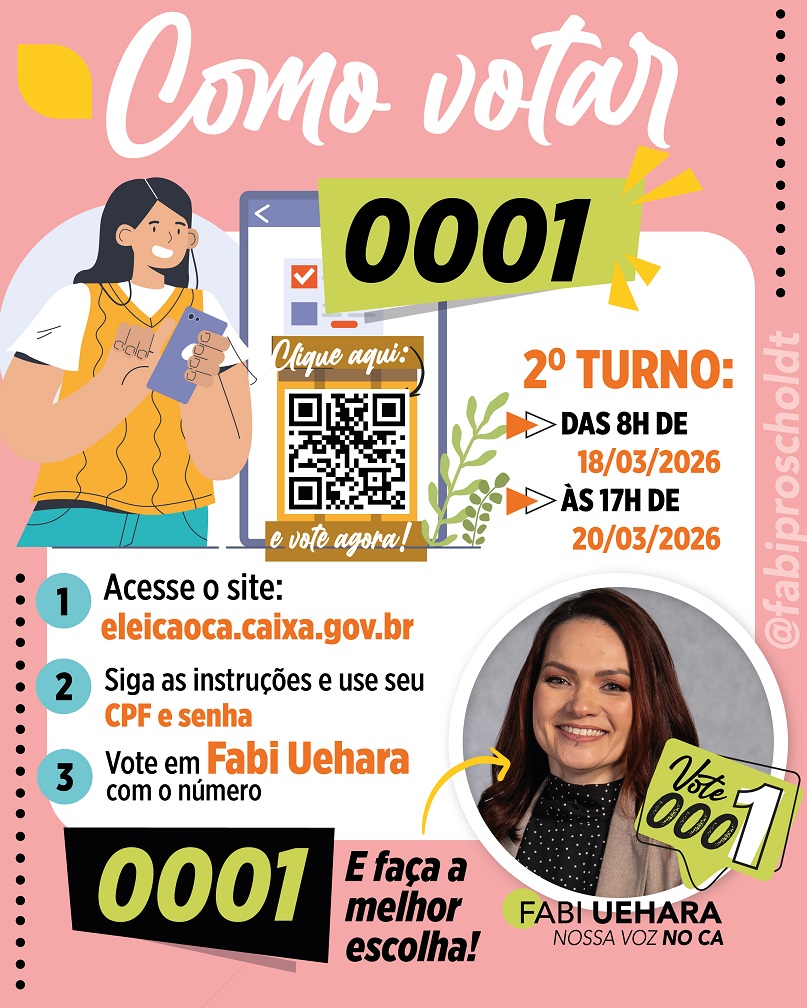 como votar Fabi segundo turno 02 e7868