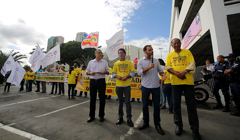 Manifestacao Estacionamento Shopping MP