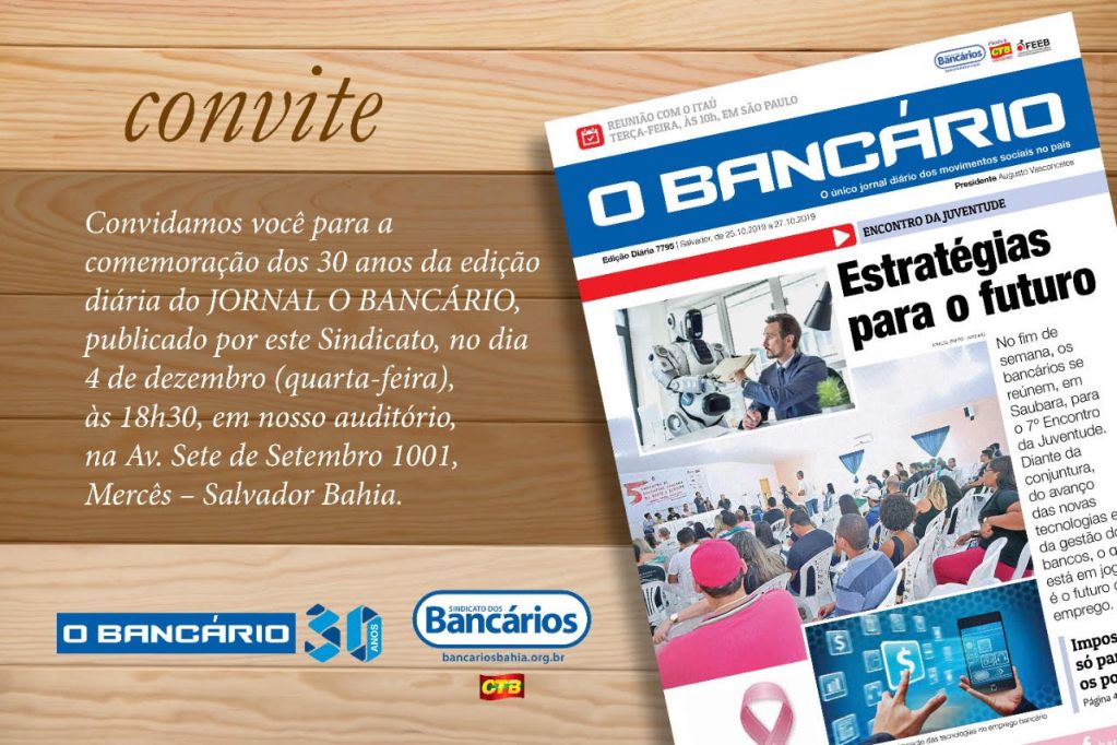 convite 30 anos o bancario f58d9