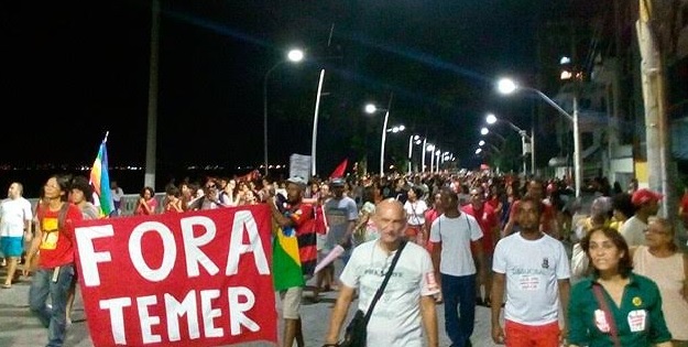 protesto de domingo