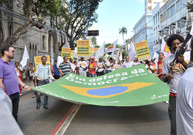 Democracia Paralisação JU