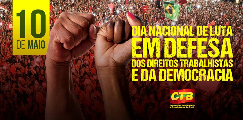 dia nacional de luta 10 maio