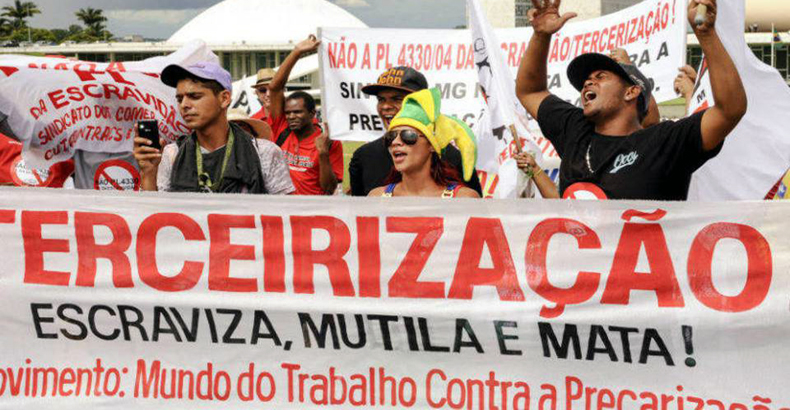 terceirizacao precarizacao ctbnalutacontraopl4203 plc030 9e9ef