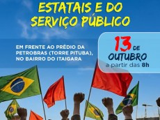 Terça-feira tem ato em defesa dos bancos públicos e das estatais 13.10 ato defesa estatais 2 94109