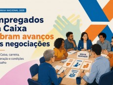 CEE espera avanços da Caixa na sétima rodada de negociação 18.8 card campanha caixa 7179c