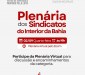 Nesta quinta tem plenária dos sindicatos do interior da Bahia 2.9 plenaria interior 2 97afa