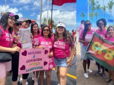 Mulheres vão às ruas contra a violência e a desigualdade 8.3.26 ato ssa 6 07328