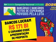 Bancários esperam proposta da Fenaban na negociação desta terça-feira camapanha nacional bl 5 f82a5