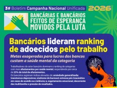 Saúde será tema da negociação com a Fenaban na terça-feira campanha 2026 boletim saude 16f26