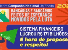 Bancos precisam apresentar proposta na negociação desta quinta-feira campanha boletim 6 53756