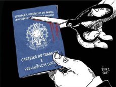 Tesouraço de Flávio Bolsonaro ameaça 2,2 milhões de empregos carteira trabalho clt cortada f2800