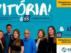 Chapas 2 e 55 vencem as eleições na Cassi chapas cassi 2026 b5a97