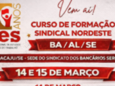 CTB Sergipe sedia Curso de Formação Sindical do Nordeste curso ctb sergipe 2026 5png 1ad08