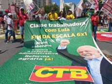 Trabalhadores se mobilizam pela aprovação do fim da escala 6x1 no Senado fim da escala 6x1 lula 23521