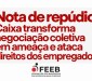 Nota de repúdio: Caixa transforma negociação coletiva em ameaça e ataca direitos dos empregados repudio e4014